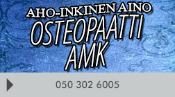 Aho-Inkinen Aino osteopaatti AMK logo